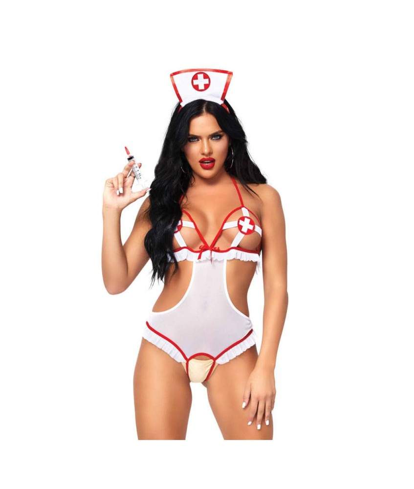 Sextoys, sexshop, loveshop, lingerie sexy : Deguisement infirmiere sexy : Leg Avenue Sexy Costume infirmière