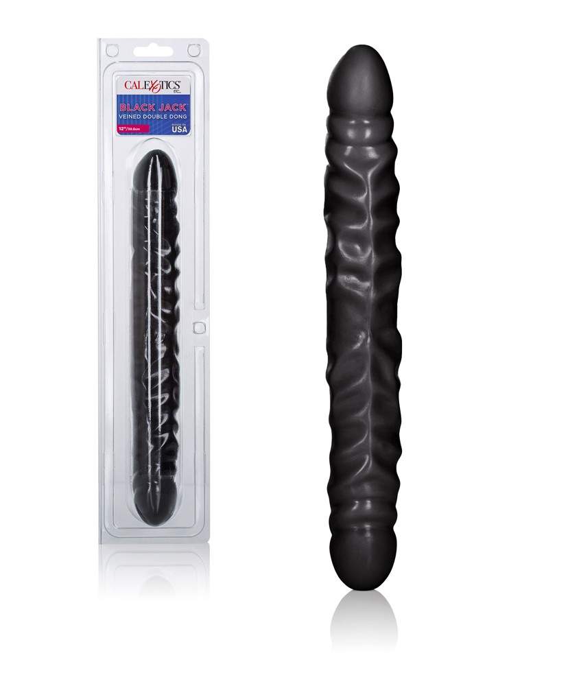 Sextoys, sexshop, loveshop, lingerie sexy : Gode Double - Double dong : Double Godemichet Black 30.5 cm