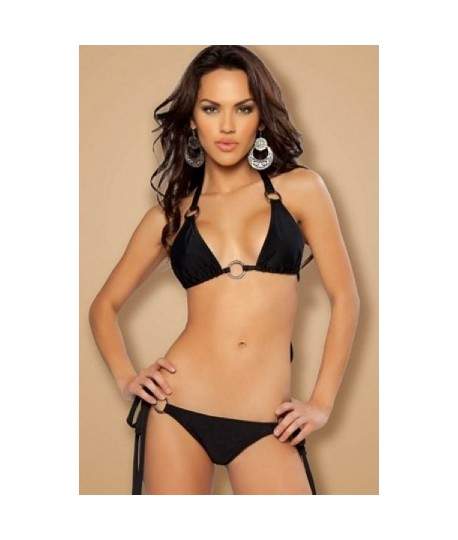 Sextoys, sexshop, loveshop, lingerie sexy : Maillot de bain et bikini : Sexy Maillot de bain noir S/L