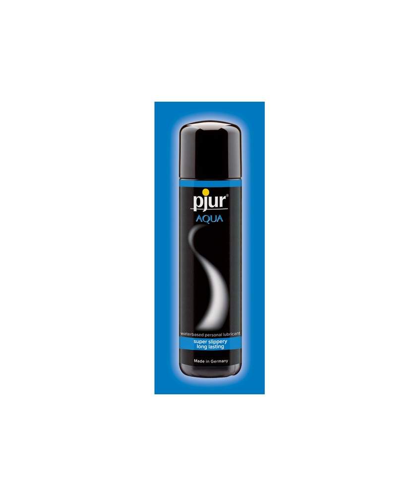 Sextoys, sexshop, loveshop, lingerie sexy : Lubrifiants à Base d'Eau : Pjur sachet Aqua 2ml