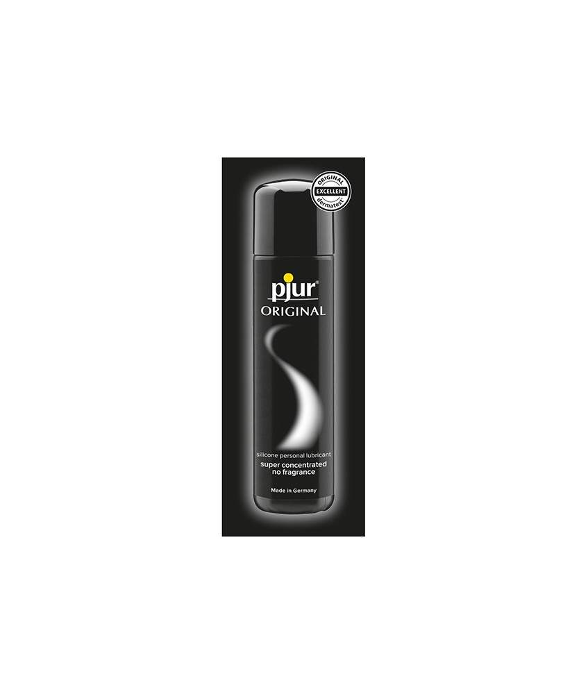 Sextoys, sexshop, loveshop, lingerie sexy : Lubrifiant à base de silicone : Pjur sachet Original 2ml