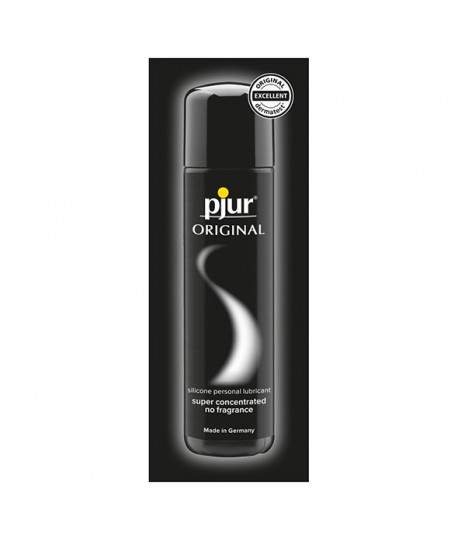 Sextoys, sexshop, loveshop, lingerie sexy : Lubrifiant à base de silicone : Pjur sachet Original 2ml