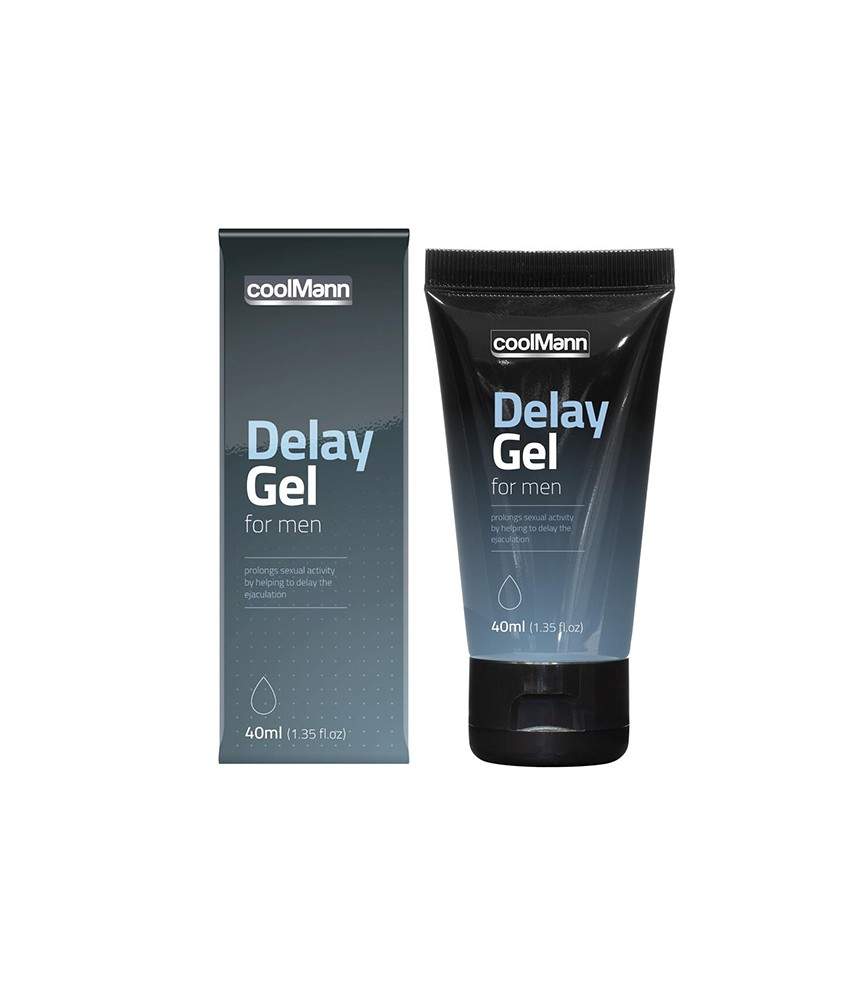 Sextoys, sexshop, loveshop, lingerie sexy : Gel Retardant et spray : Gel Retardant CoolMan 40ml