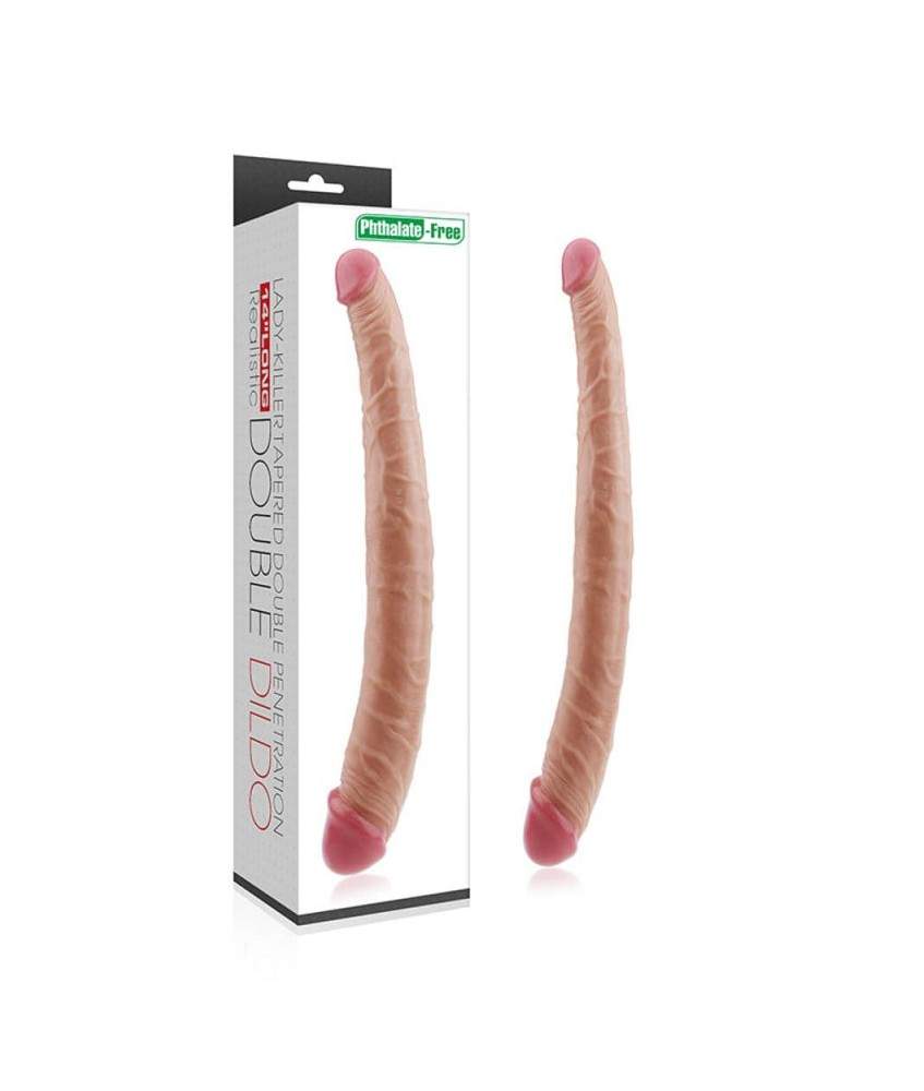 Sextoys, sexshop, loveshop, lingerie sexy : Gode Double - Double dong : Lovetoy- Double dong 35.5