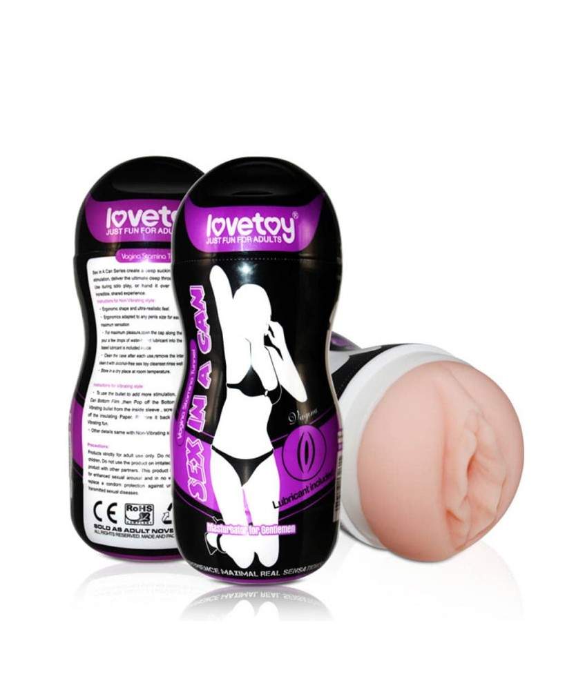 Sextoys, sexshop, loveshop, lingerie sexy : Vagin Artificiel : Lovetoy- Masturbateur vagin stamina