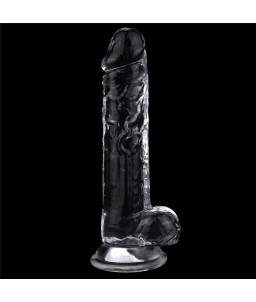 Sextoys, sexshop, loveshop, lingerie sexy : Gode Ventouse : Lovetoy- Gode transparent