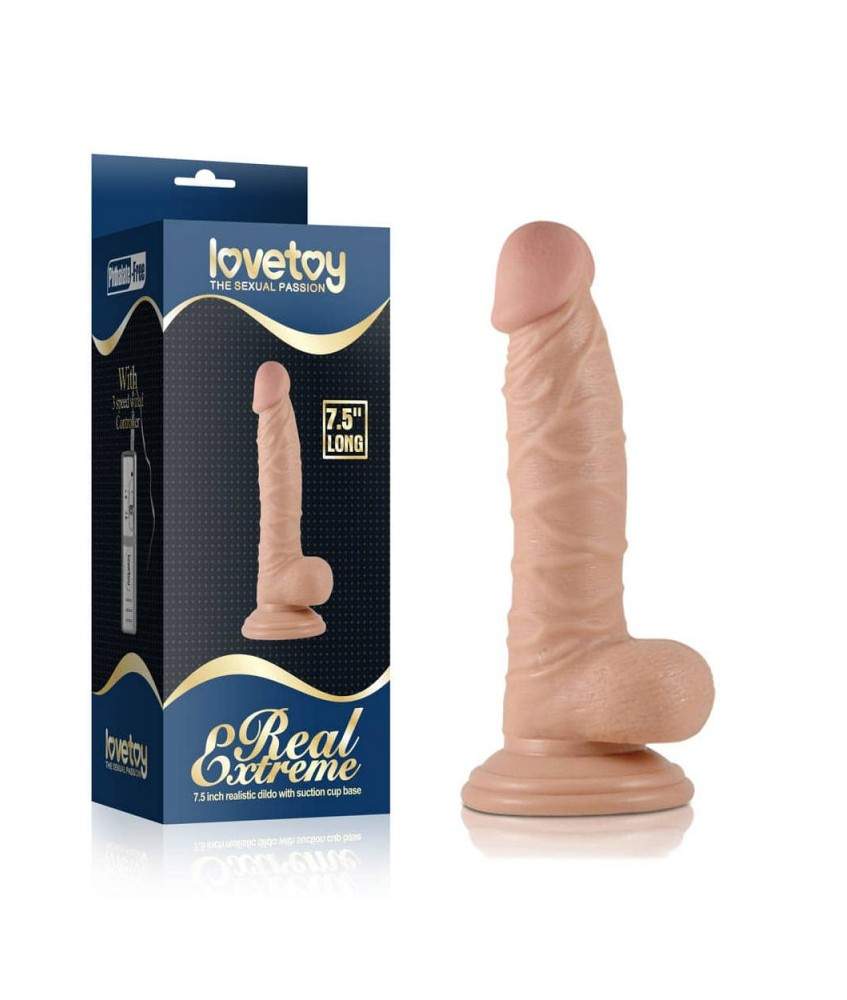 Sextoys, sexshop, loveshop, lingerie sexy : Gode Ventouse : Lovetoy- Gode real extreme