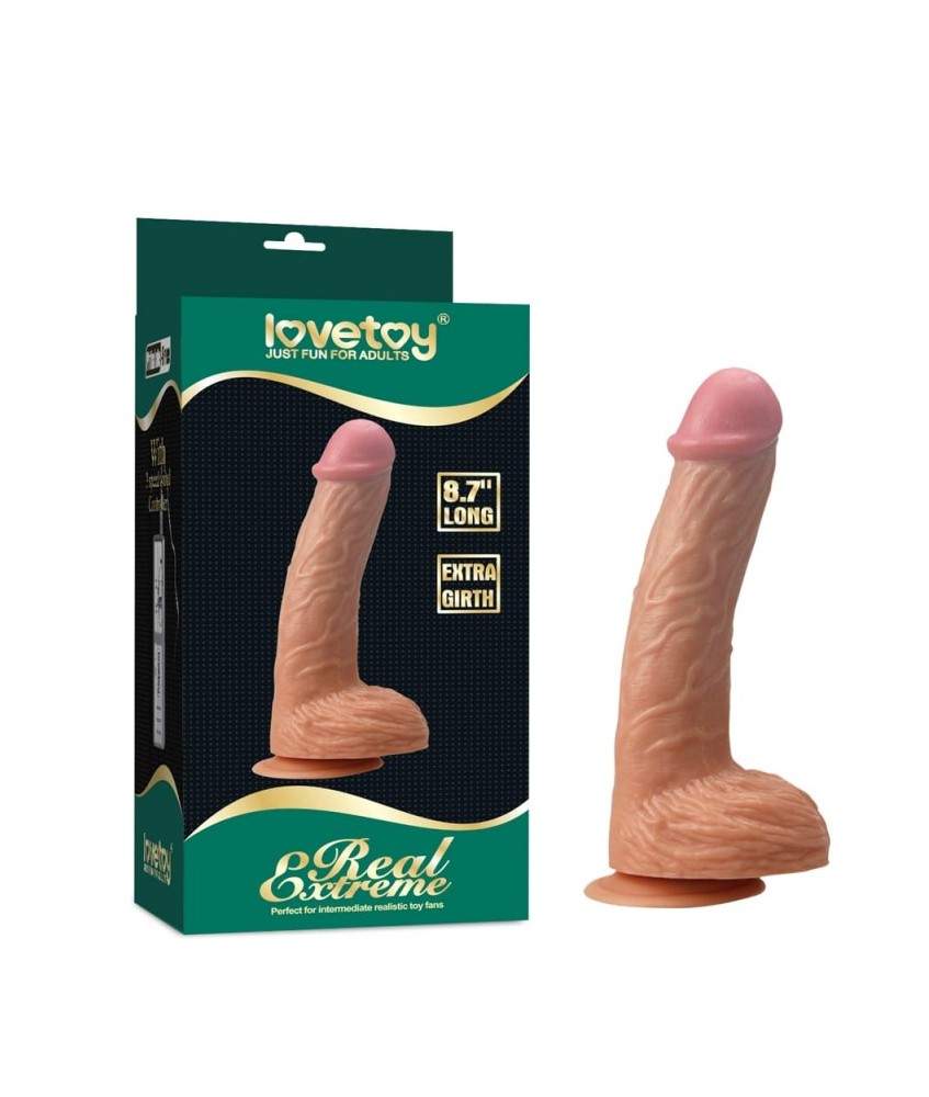 Sextoys, sexshop, loveshop, lingerie sexy : Gode Ventouse : Lovetoy- Gode extra real extreme