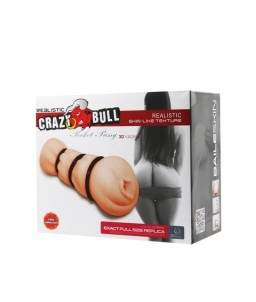 Sextoys, sexshop, loveshop, lingerie sexy : Vagin Artificiel : Crazy Bull- Masturbateur avec anneaux