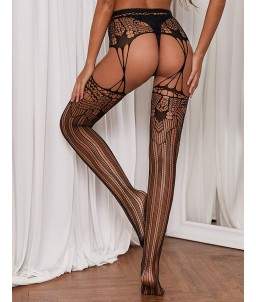 Sextoys, sexshop, loveshop, lingerie sexy : Bas & Collants : Collant Sexy style Porte-Jarretelles