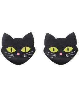 Sextoys, sexshop, loveshop, lingerie sexy : Nippies Cache Seins : Cache tétons Chat noir