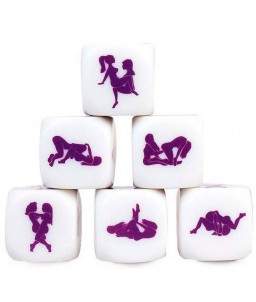 Sextoys, sexshop, loveshop, lingerie sexy : Jeux Coquins : 1 Dés Kamasutra Lesbien