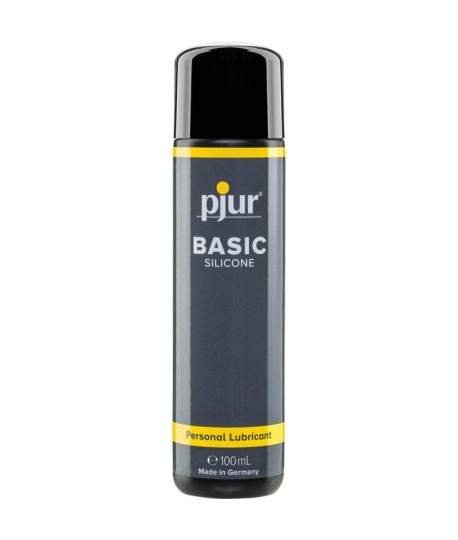 Sextoys, sexshop, loveshop, lingerie sexy : Lubrifiant à base de silicone : Pjur Basic Lubrifiant silicone 100ml