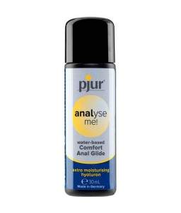 Sextoys, sexshop, loveshop, lingerie sexy : Lubrifiant Anal : Pjur Analyse Me Gel Lubrifiant Comfort Water 30ml