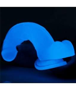 Sextoys, sexshop, loveshop, lingerie sexy : Gode Ventouse : Lovetoy- Gode réaliste PHOSPHORESCENT lumineux