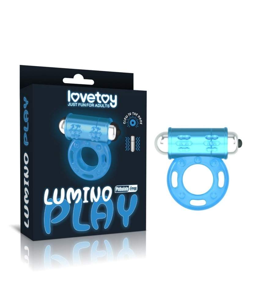 Sextoys, sexshop, loveshop, lingerie sexy : Anneaux Vibrants & Cockring : Lovetoy- Anneau Vibrant cockring PHOSPHORESCENT