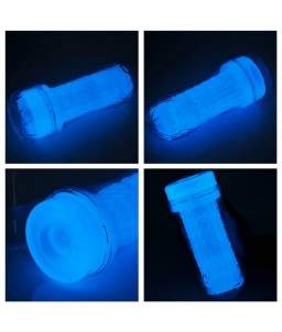 Sextoys, sexshop, loveshop, lingerie sexy : Vagin Artificiel : Lovetoy - Masturbateur PHOSPHORESCENT lumineux