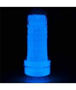 Sextoys, sexshop, loveshop, lingerie sexy : Vagin Artificiel : Lovetoy - Masturbateur PHOSPHORESCENT lumineux