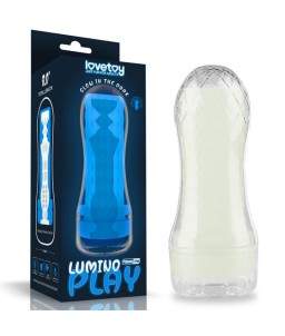 Sextoys, sexshop, loveshop, lingerie sexy : Vagin Artificiel : Lovetoy - Masturbateur PHOSPHORESCENT lumineux