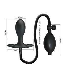 Sextoys, sexshop, loveshop, lingerie sexy : Gode Gonflable : Pretty love- Plug anal gonflable