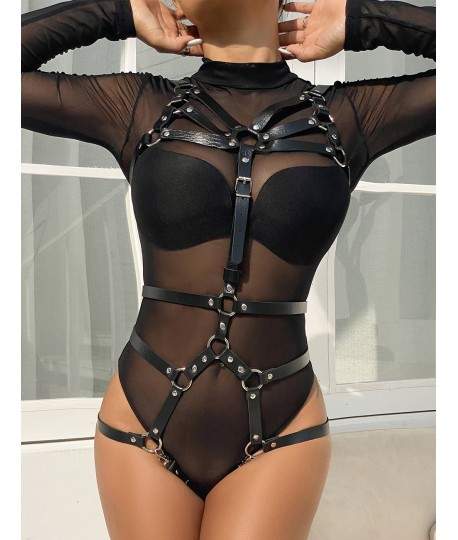 Sextoys, sexshop, loveshop, lingerie sexy : Harnais bdsm : BDSM Harnais femme intégral