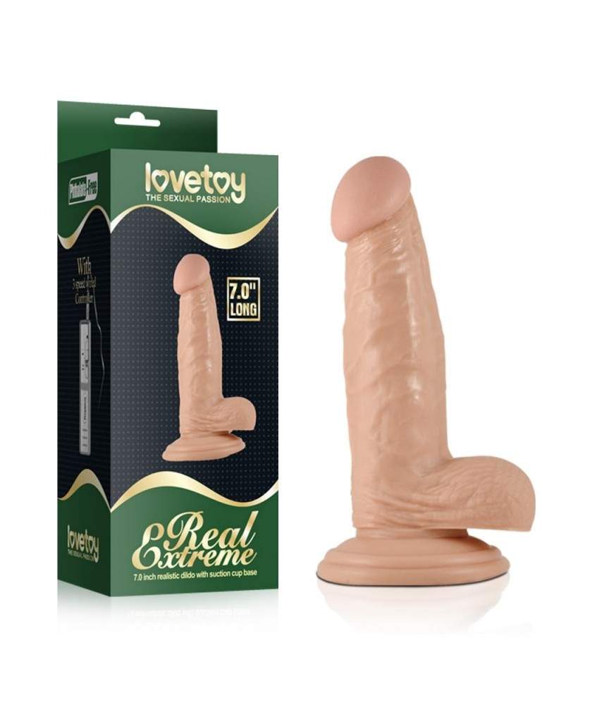 Sextoys, sexshop, loveshop, lingerie sexy : Gode Ventouse : Lovetoy - Gode ventouse 17.5 cm