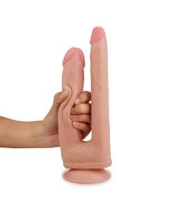 Sextoys, sexshop, loveshop, lingerie sexy : Gode Double - Double dong : Lovetoy-Gode Double Skinlike