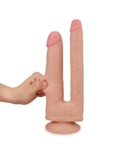 Sextoys, sexshop, loveshop, lingerie sexy : Gode Double - Double dong : Lovetoy-Gode Double Skinlike