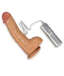 Sextoys, sexshop, loveshop, lingerie sexy : Vibromasseurs : Lovetoy - Gode vibrant ventouse 22 cm