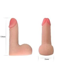 Sextoys, sexshop, loveshop, lingerie sexy : Gadgets : Lovetoy- Skinlike Soft Dong