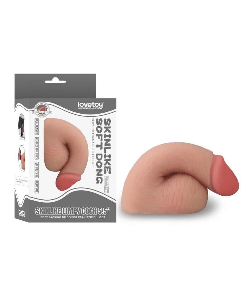 Sextoys, sexshop, loveshop, lingerie sexy : Gadgets : Lovetoy- Skinlike Soft Dong