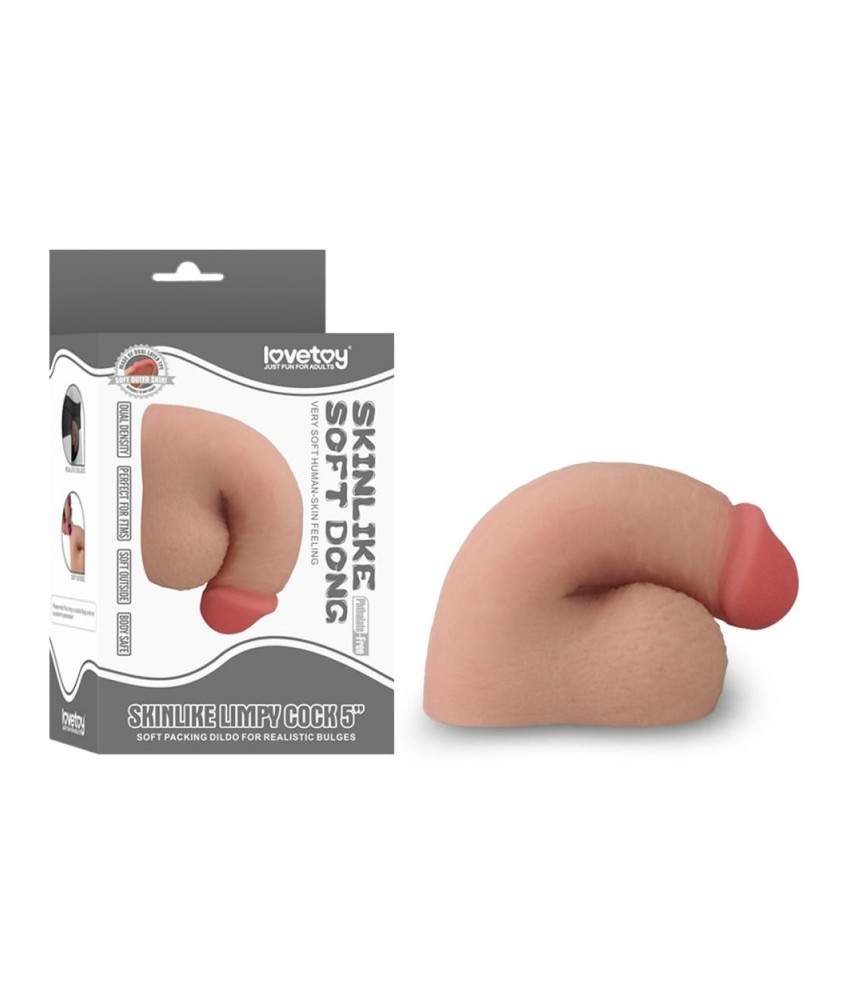 Sextoys, sexshop, loveshop, lingerie sexy : Gadgets : Lovetoy- Skinlike Soft Dong M