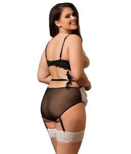 Sextoys, sexshop, loveshop, lingerie sexy : Deguisement Femme sexy : Costume sexy soubrette 3XL