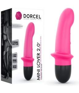 Sextoys, sexshop, loveshop, lingerie sexy : Sextoys luxe : Dorcel Vibromasseur Mini Lover 2.0 Rose