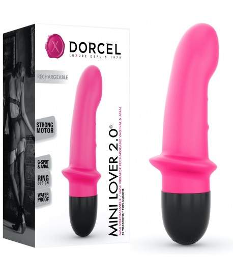 Sextoys, sexshop, loveshop, lingerie sexy : Sextoys luxe : Dorcel Vibromasseur Mini Lover 2.0