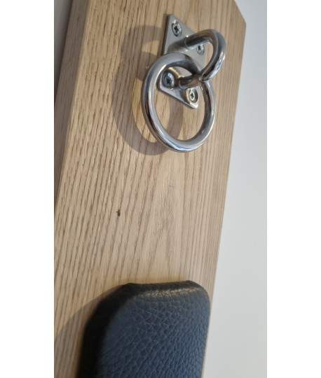 Sextoys, sexshop, loveshop, lingerie sexy : Croix de st andré : Croix de St andré Luxe Bois cuir noir - France
