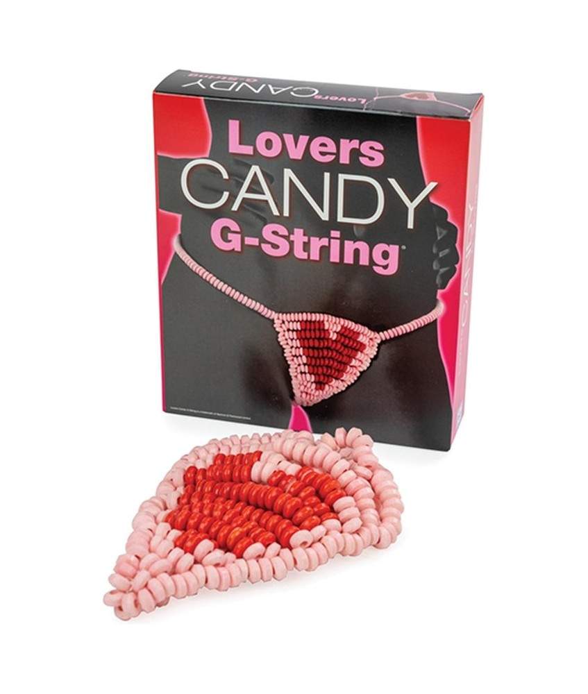 Sextoys, sexshop, loveshop, lingerie sexy : Accessoires Soirée Coquine : Candy G String Bonbon Femme