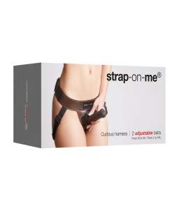 Sextoys, sexshop, loveshop, lingerie sexy : Gode Ceinture : Strap-on-me -Harnais en simili cuir Bronze