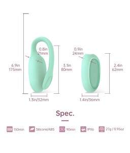 Sextoys, sexshop, loveshop, lingerie sexy : Vibro High Tech : Magic Motion - Entraineur d'exercices Kegel