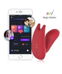 Sextoys, sexshop, loveshop, lingerie sexy : Vibro Point G : Magic Motion - Stimulateur connecté magic Umi