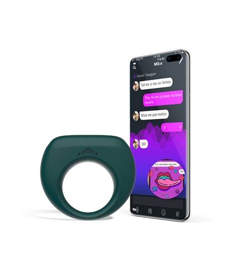 Sextoys, sexshop, loveshop, lingerie sexy : Anneaux Vibrants & Cockring : Magic Motion - Anneau vibrant connecté Dante II