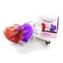 Lot de 3 Coeurs de Massage Chauffant E22007