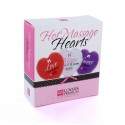 Lot de 3 Coeurs de Massage Chauffant E22007