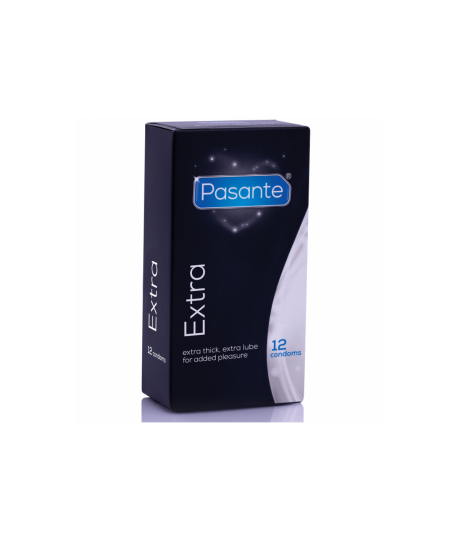 Sextoys, sexshop, loveshop, lingerie sexy : Préservatifs : Pasante- Préservatifs Extra Epais X12