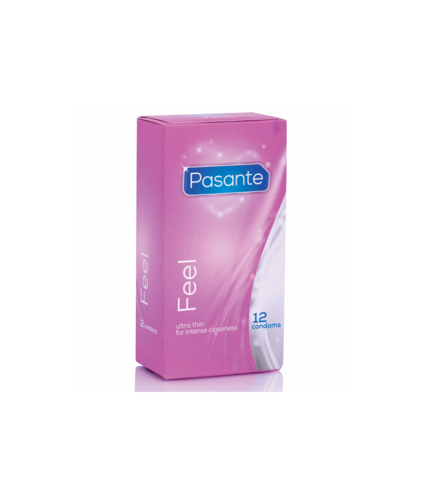 Sextoys, sexshop, loveshop, lingerie sexy : Préservatifs : Pasante- Préservatif feel X12