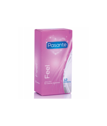 Sextoys, sexshop, loveshop, lingerie sexy : Préservatifs : Pasante- Préservatif feel X12