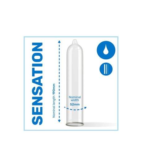 Sextoys, sexshop, loveshop, lingerie sexy : Préservatifs : Pasante- Préservatif feel X12
