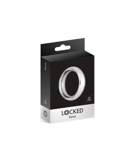 Sextoys, sexshop, loveshop, lingerie sexy : Anneaux Vibrants & Cockring : Locked- Anneau Torus