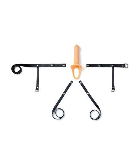 Sextoys, sexshop, loveshop, lingerie sexy : Gode Ceinture : Virgite - Harnais Creux H1 taille S
