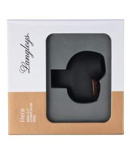 Sextoys, sexshop, loveshop, lingerie sexy : Stimulateur Clitoris : Langloys- Hera Noir